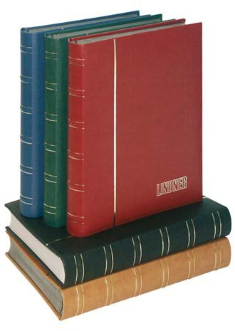 Lindner 1180 - H Einsteckbuch Elegant Nubuk-braun
