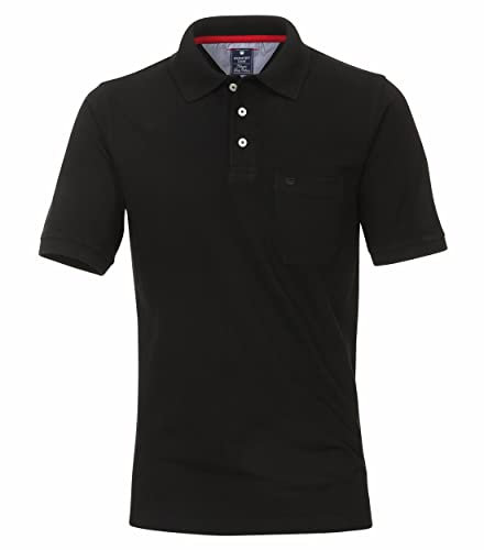 Redmond Polo-Shirt Uni 90 schwarz M