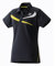 YONEX 20240EX Badminton Damen Poloshirt, Schwarz, M