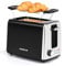 Aigostar Toaster mit Brötchenaufsatz, 7 Bräunungsstufen, extra breite Toastschlitze
