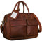 STILORD 'Carlo' Große Umhängetasche Leder Lehrertasche Aktentasche Schultertasche Reise Beruf Freizeit 15,6 Zoll Laptop College Bag Arbeit Büro, Farbe:cognac - dunkelbraun