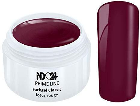 Prime Line - Color Uv Gel Led Farbgel Lotus Rouge Lilastudio Qualität - Made in Germany - 5ml