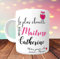 Mug La plus chouette Maîtresse à personnaliser - Idée Cadeau pour la maitresse d'école - Mug chouette maman