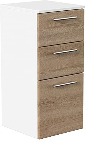 emotion Midischrank Santini Front Eiche hell seidenglanz