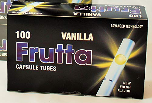 Frutta Hülsen mit Klick Vanilla Capsule Tubes 5 er Pack 5 x 100Stk …