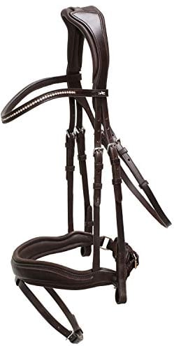 Schockemöhle Stanford Anatomic Snaffle Bridle Full Size Espresso