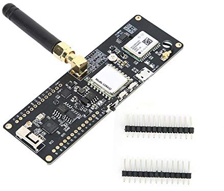 Drahtlos Aktualisiertes REV1 433Mhz WiFi-Modul Mit Batteriesockel,GPS-Modul NEO-6M Mit Digitaler RSSI-Funktion,HF-Wake-up-Funktion,Keramikantenne,Für TTGO TBeam ESP32 LoRa,SoftRF V4.0