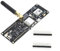 Drahtlos Aktualisiertes REV1 433Mhz WiFi-Modul Mit Batteriesockel,GPS-Modul NEO-6M Mit Digitaler RSSI-Funktion,HF-Wake-up-Funktion,Keramikantenne,Für TTGO TBeam ESP32 LoRa,SoftRF V4.0