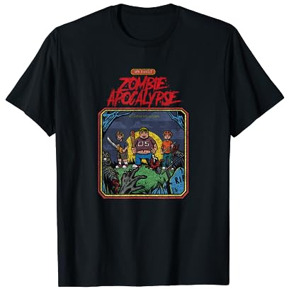 Zombie Apocalypse - Retro Vintage Horror Comic Halloween Fun T-Shirt