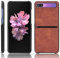 GOGME - Carcasa para Samsung Galaxy Z Flip 5G/4G, Funda Suave de Estilo Elegante Retro Piel para Samsung Galaxy Z Flip 5G/4G, Silicona TPU Flexible Bumper Case Cover Non Slip Surface antigolpes Etui,