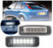 NSLUMO 2 Stück LED Kennzeichenbeleuchtung Kompatibel mit For/d Focus MK1 1998 1999 2000 2001 2002 2003 2004 2005 Canbus No Error Led Tag Lamps
