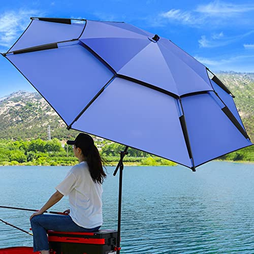 JYFZYTLL Parapluie Pêche Parasol De Pêche for Ombrage Extérieur, Parasol for Plage, Parasol for Camping, Pare-Soleil, Étanche, Longueur d'arc 200/220/240cm, Auvent Extérieur avec Accessoires