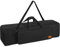 BQKOZFIN Tripod Bag 31.5in Tripod Carrying Case, 31.5x8x8 /80x21x21cm Heavy Duty Nylon Bag with Shoulder Straps and Handles, Padded Carrying Bag for Light, Speaker, Boom, Microphone Stands(Black)