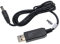 vhbw USB Ladekabel auf 5,5 x 2,5 mm Hohlstecker - 5 V / 3 A zu 9 V / 1 A für Router, Externe Festplatte, Bluetooth Lautsprecher