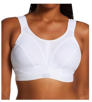 Champion Damen Sa Sn109 D+max Bra Sport-BH, Weiß, 75D