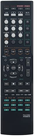 ALLIMITY Reemplazo de Mando a Distancia adaptar por Yamaha RAV282 WN05800EX RX-V463 RX-V563 RAV34 WN466800 RXV363 RXV365 HTIB6130 HTR-6230 HTR-6130
