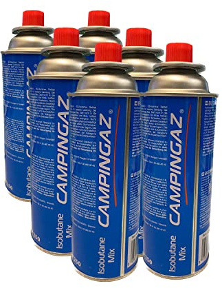 FCI 6er Set Isobutan Mix CP250 Patronen für Herde
