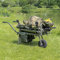 Atlas Carp Fishing Barrow Trolley - Angelkarre für den Transport von Angelgeräten | Angelwagen auf Rädern Heavy Duty | Zusammenklappbarer Wagen mit Rädern