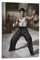 Bruce Lee Nunchaku Leinwand-Poster, dekoratives Gemälde, Leinwand, Wandposter und Kunstbild, modernes Familien-Schlafzimmer, Dekoration, Poster, 40 x 60 cm