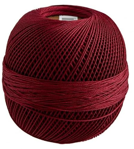 ELISA Häkelgarn 10 8113 - dunkelrot