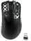 MAMBASNAKE x Attack Shark R1 59 g leichte kabellose Tri-Mode-Gaming-Maus mit Anti-Rutsch-Aufklebern, 2,4G/BT/Kabelkonnektivität,5 programmierbare Tasten,6 einstellbare DPI bis zu 18000,PAW3311–Schwarz