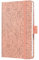 SIGEL J5352 Wochenkalender Jolie 2025, Rose Monstera, ca. A6, Hardcover, Gummiband, Stiftschlaufe, Einstecktasche, 174 Seiten, vegan, Buchkalender, Terminplaner