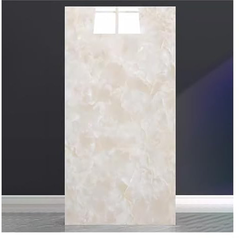 Dosseret à Motif de marbre,Panneau Mural Auto-adhésif pour dosseret de Cuisine,Panneaux muraux/dosseret,Panneau en PVC,Rembourrage Mural Anti-Collision pour Salon,Salle de Bain,Cuisine (couleu