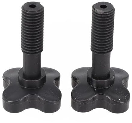 2 Pieces Black M12 PlasticFixing Screw Knob Canopies Garden Swing Plastic Fittings to attach canopy frame to swing frame,Accessories,Hanging Garden Furniture Supplies