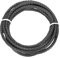 sourcing map Braided Leather Cord, 4mm Round Braided Faux Leather Necklace Cord Bolo Tie String 2 Yard for Jewelry Making Necklace Crafts Beading Braiding 37