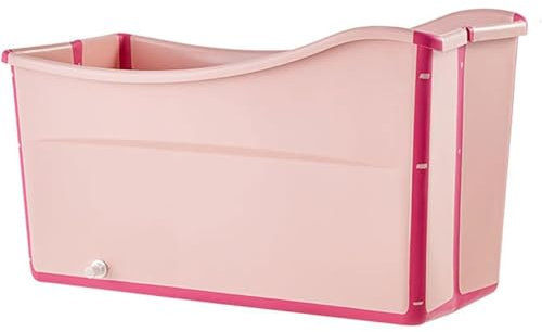 Baignoire Pliable et portable pour adulte,Classiques 93x46x55cm amovible Baignoires sur pieds Baignoires autoportantes Applicable à la salle de bain familiale,Montage facile