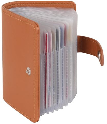 AIRCBC Kreditkartenetui Damen und Herren Kartenetui Leder - 40 Karten