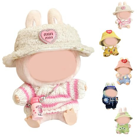 Kleidung, 17cm Puppenkleidung, Puppen Zubehör, Bekleidung für 17cm Plush, Bekleidung für Plüsch, Kleidung für Puppe, Plüsch Puppenkleidung, Kleidungsset für Kinder Geschenke