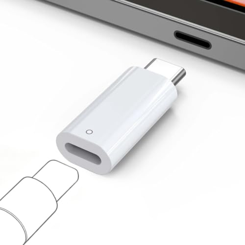 USB-C für Apple Pencil Ladeadapter 1. Generation,Kompatibel mit iPad 10/11 Generation, Fast Charging, Bluetooth Pairing,Abriebfeste, Robuste Materialien für Langfristige Nutzung