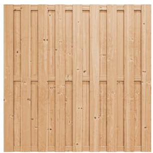 Outgarden Lärche 180x180 cm Sichtschutzzaun, Pinus DIY Simply europäische Lärche, Gartenzaun Holz, Sichtschutz Holz, Lärche Sichtschutz, Garten Sichtschutzwand, 180 x 180 x 4.8 cm