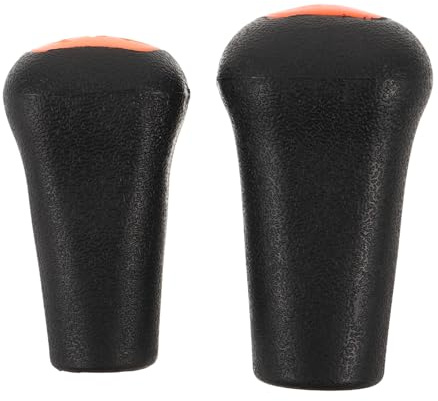UTHCLO 2pcs Forklift Gear Shift Knobs Replacement for Joystick Lever Handle, Plastic Material with 1.3cm Aperture, Designed for Precise Handling and Quick Shift Efficiency in Fast-paced