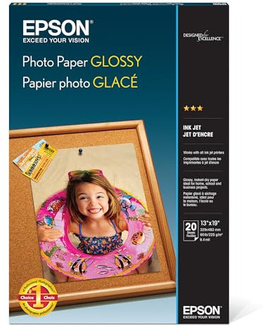 Epson C13S041143 Fotopapier A3 20 Blatt