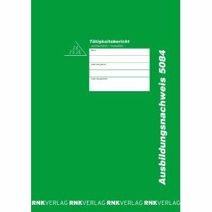 RNK Ausbildungsnachweis wöchentliche/monatliche Eintragung