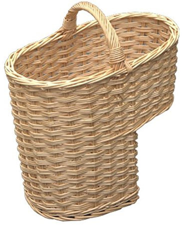 Red Hamper Single Weave escalier Panier, Osier, Brown, 27 x 42 x 38 cm