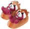 corimori Süße Plüsch Hausschuhe (10+ Designs) Roter Panda „Ponva“ Slipper Einheitsgr. 34-44 Unisex Pantoffeln Rot Braun