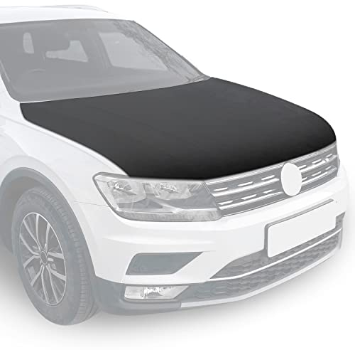 Haubenbra Bonnet Bra Steinschlagschutz kompatibel mit VW T6 T6.1 Transporter Schwarz