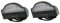 x2 LED Number Plate Light Trailer, 12v/ 24v, Universal, Fits Ifor Williams, Lamp, Maypole