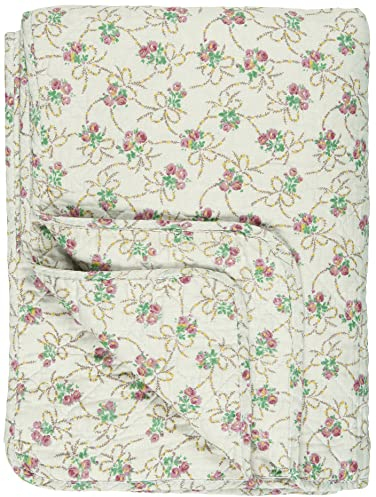 IB Laursen Quilt beige mit Rosen
