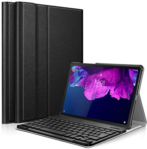 Étui de Protection Slim (Noir) + Clavier Bluetooth pour Lenovo Tab P11 Plus (TB-J616) / Lenovo Tab P11 11 2021 (TB-J606/TB-J607)