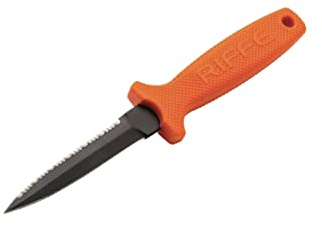Riffe EDC (Every Dive Carry) Spearfishing Knife - 4.5 INCH