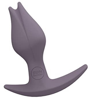 FUN FACTORY Analplug für Frauen BOOTIE FEM (Dark Taupe), Anal-Toy für Anfängerinnen und Profis – 100% medizinisches Silikon, hochwertig, hautfreundlich, Made in Germany