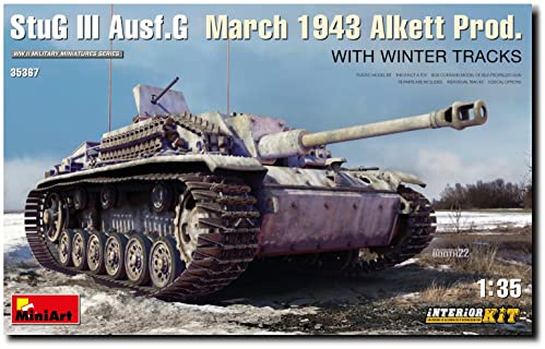 Miniart 1:35 - StuG III Ausf G Alkett Prod (Win Tracks) Int