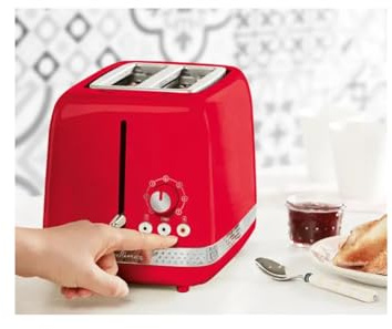 2-Schlitz-Toaster 850 W rot - LT300510