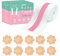 Phantasy Boob Tape,Reggiseno Invisibile Adesivo con 1 Rotolo di Adesivo Trasparente + 10pcs di Copri Capezzoli Reggiseno Schiena Scoperta, Reggiseno Donna per Abiti da Cerimonia