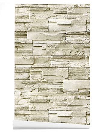 Selbstklebend Tapete, 3D Wandpaneele, Wasserdicht Wand Papier, Wand Dekoration Tapeten, für Wohnzimmer Schlafzimmer Küche Möbel (A 10M)