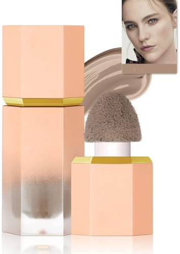 Beauty Searcher Flüssige Kontur Makeup Concealer-Eingebauter Schwamm, Concealer Sculpting Facial Makeup, Langanhaltender wasserfester cremiger Bronzer Glattes natürliches mattes Flüssige Kontur (#102)